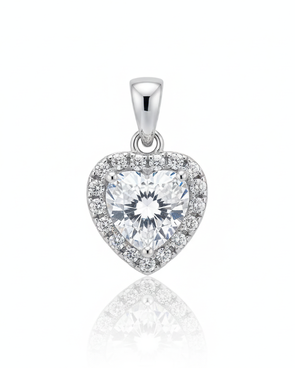 Producto - Dije Corazón Cubic