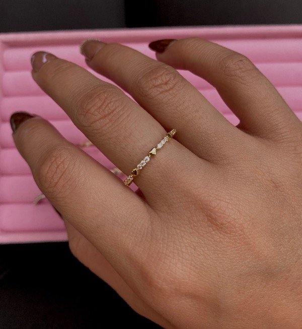 Producto - Anillo Love me ac.quirurgico dorado