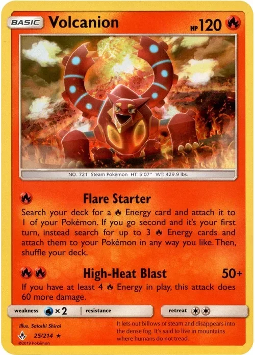 Producto - Volcanion - 25/214 - Unbroken Bonds - Holo