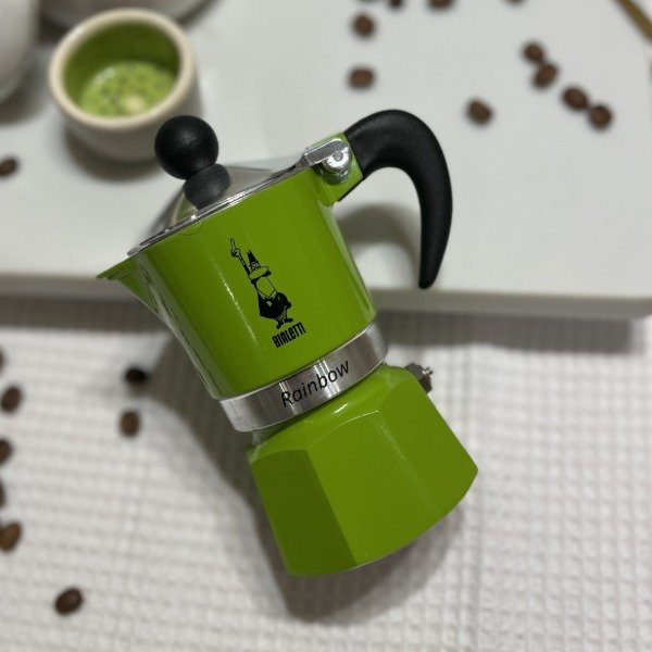 Producto - Cafetera Rainbow Verde Bialetti 1 taza