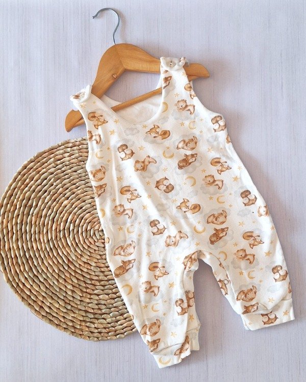 Producto - Enterito Pañalero Animalitos Crema