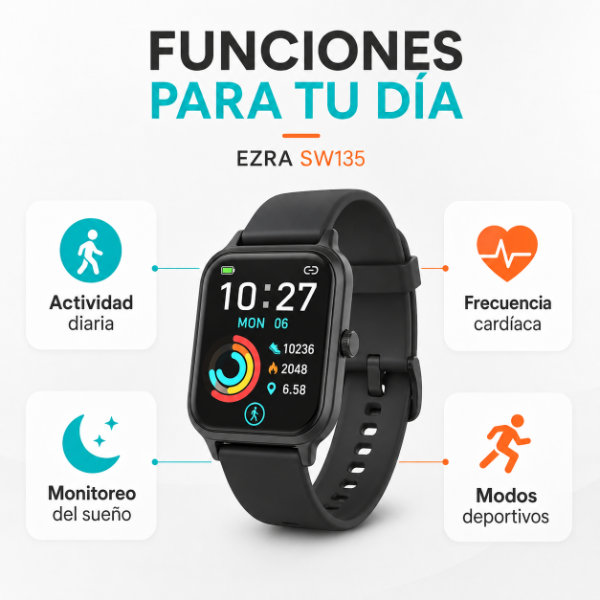 Producto - Reloj Smartwatch Deportivo  Inteligente SW135. - 1