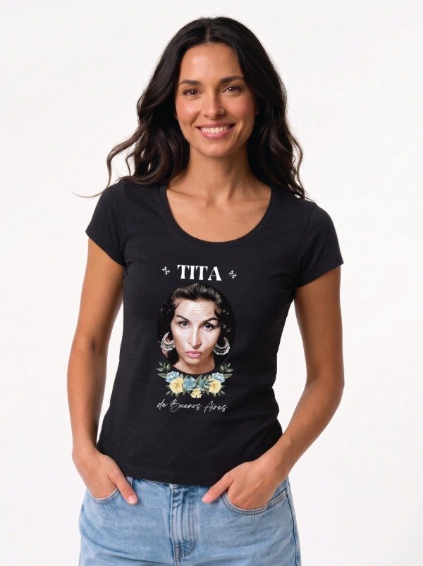 Producto - Remera Tita de Buenos Aires - Negra - 6