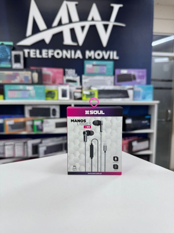 Producto - Malos Libres Stereo S99 Type-C IN-EAR C/Corte Soul MLS-S99T