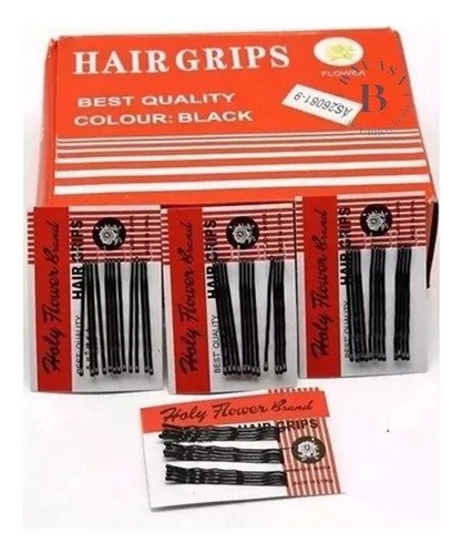 Producto - Invisible Negro para Cabello x 12 Blister