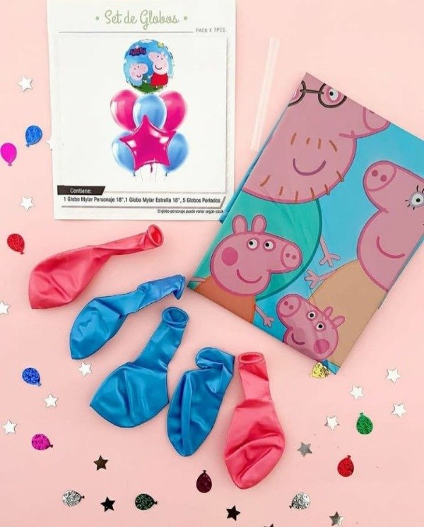 Producto - SET GLOBOS PERSONAJES - 1