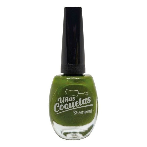 Producto - Esmalte de estampar Uñas Coquetas - Verde Militar