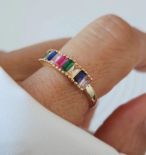 Producto - Anillo Cubics Gold