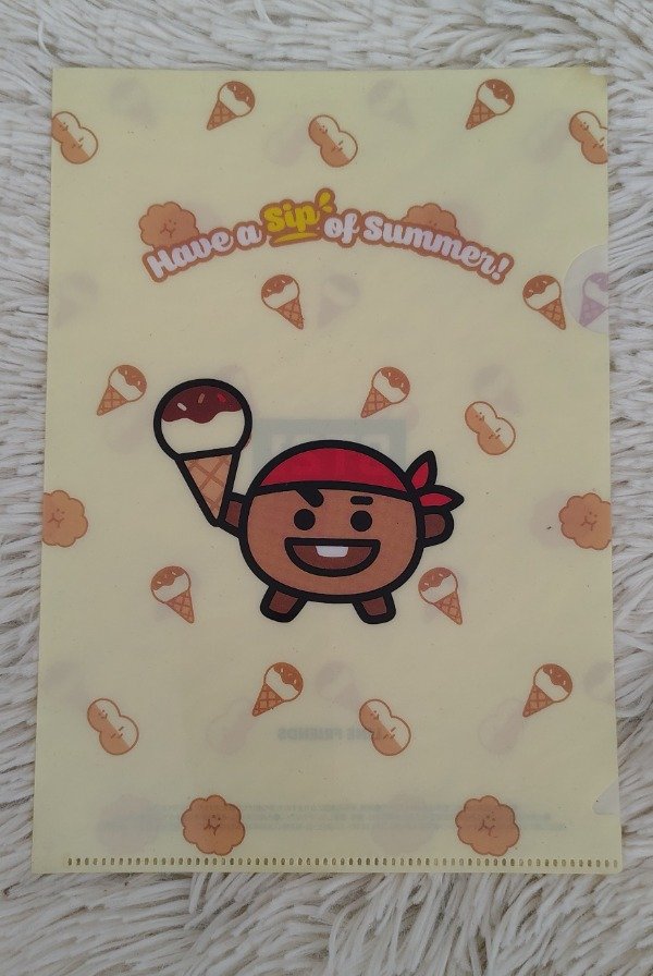 Producto - BT21 MINI  JAPAN CLEAR FILE SHOOKY