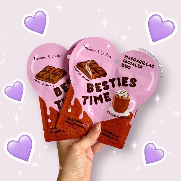 Producto - MASCARILLA DOBLE BESTIES TIME THELMA Y LOUISE X 2 UNIDADES