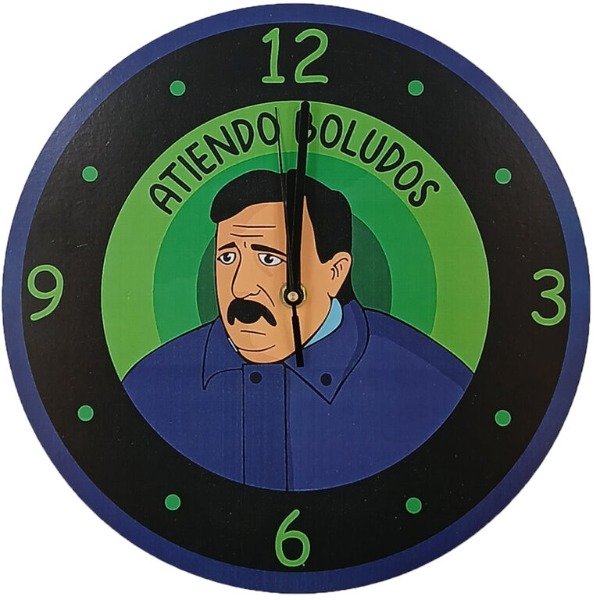 Producto - RELOJ DE PARED ATIENDO BOLUDOS