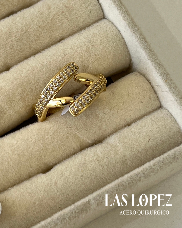 Producto - Anillo Mónica Gold talle 19