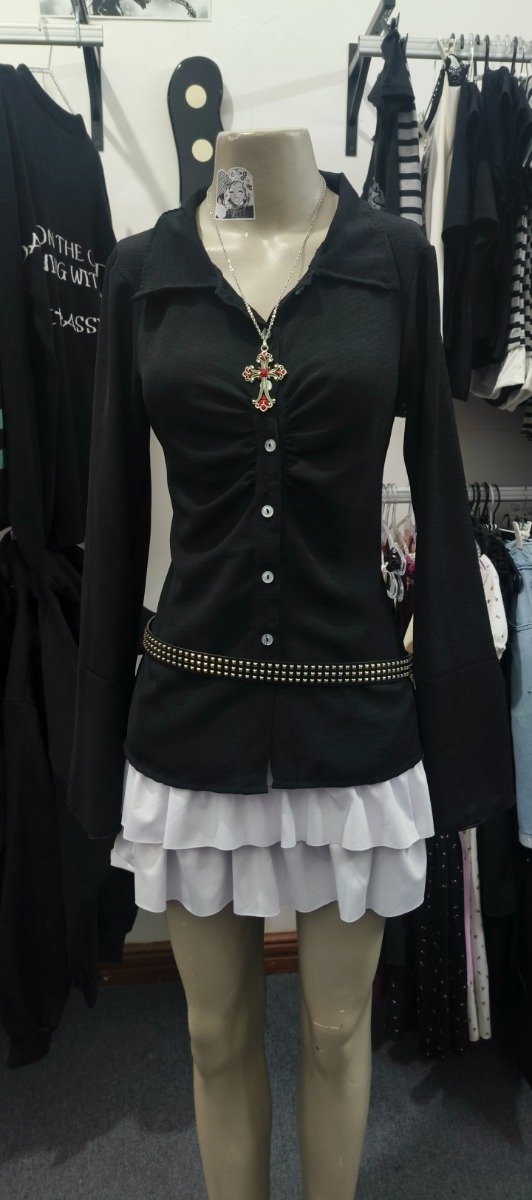 Producto - Camisa lisa corset