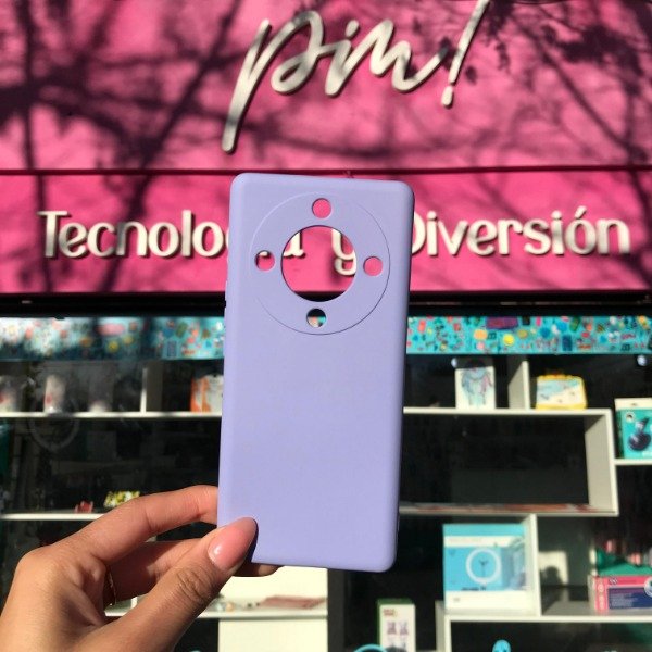 Producto - Honor Magic 5 Lite Silicone Case Lila