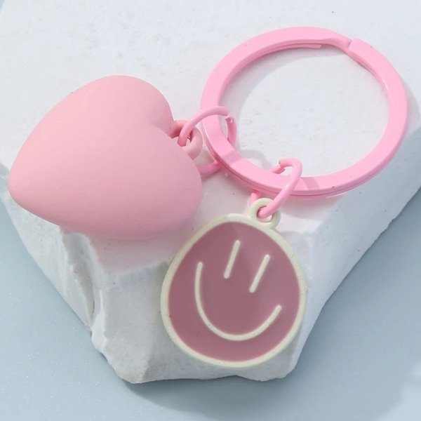 Producto - Llavero corazon carita