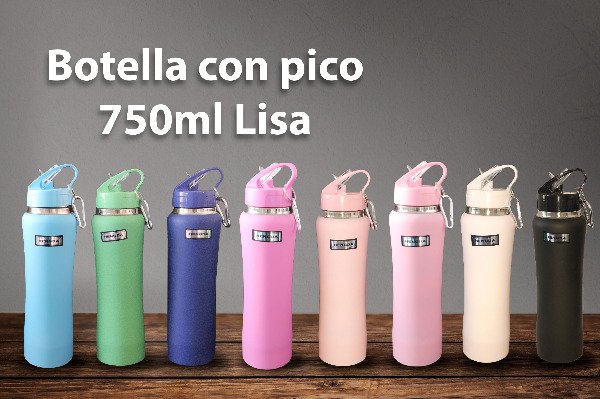 Producto - Botella con pico Lisa 750ml