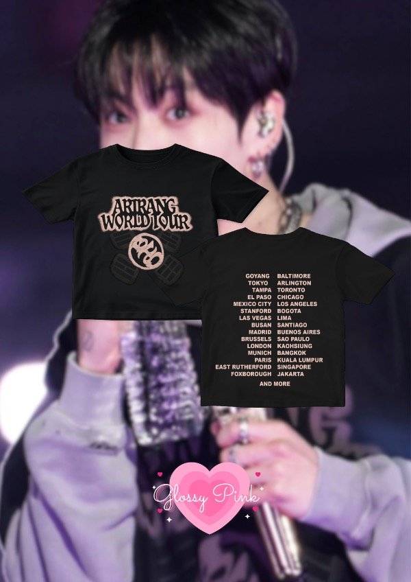 Producto - Baby Tee Arirang World Tour - DTF