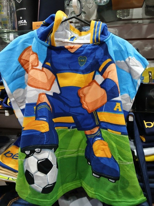 Producto - Poncho de toalla infantil Boca