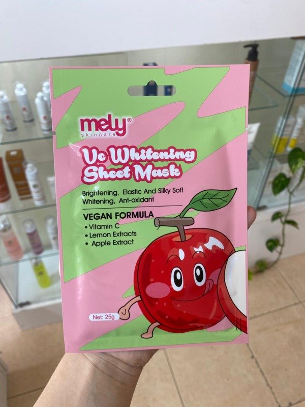 Producto - Mascarilla Blanqueadora con Extracto de Manzana. Mely