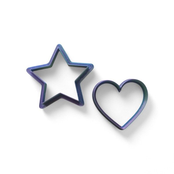 Producto - CORTANTE  Y SELLO CORAZON Y ESTRELLA