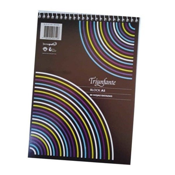 Producto - BLOCK A5 C/ ESQUELA - TRIUNFANTE