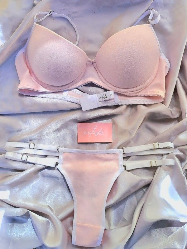 Producto - CONJUNTO TAZA SOFT DE ALGODON CON LYCRA Y LESS REGU DOBLE