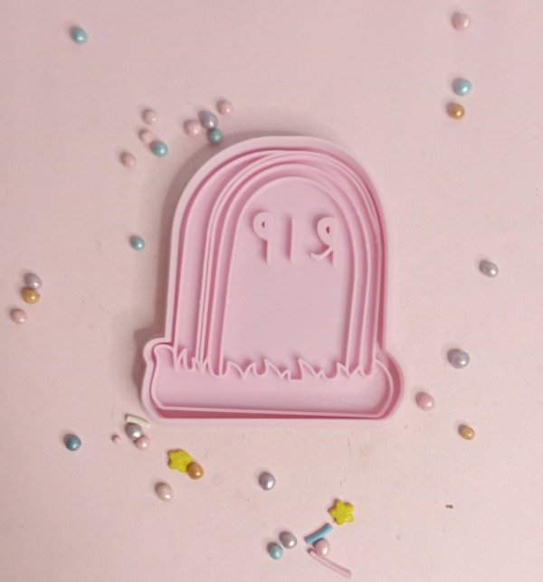 Producto - Cortante 3D con sello lápida