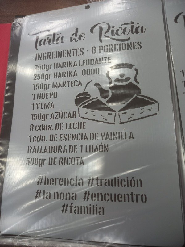 Producto - Stencil mil artes j