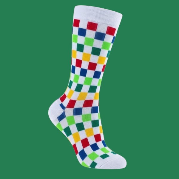 Producto - Medias-Intermedia "Vans Cuadrille Colores"