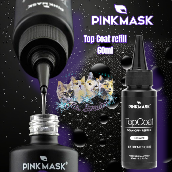 Producto - TOP CRYSTAL REFILL 60ML PINK MASK
