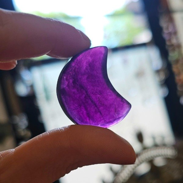 Producto - Lunita de Fluorita Violeta - 1