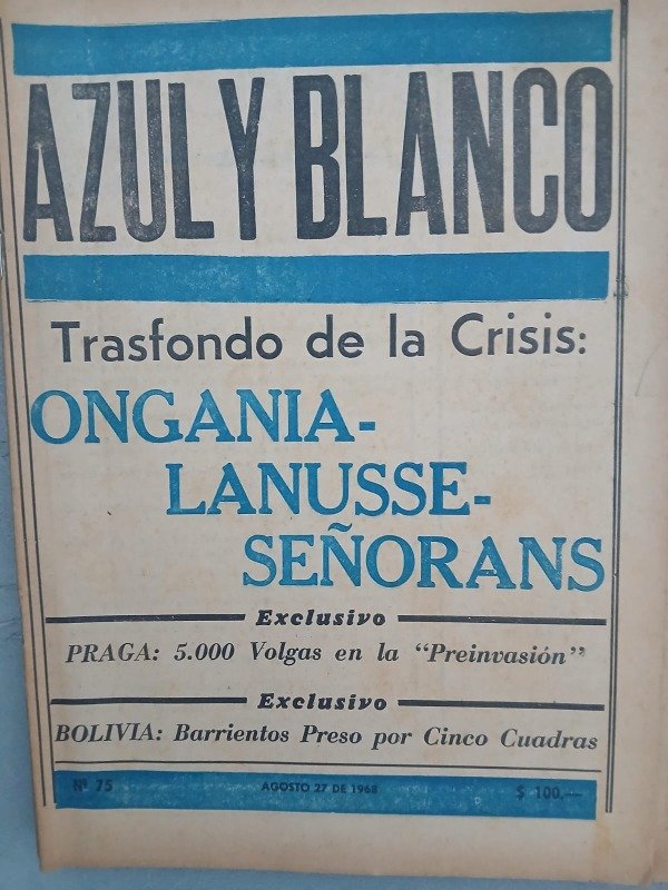 Producto - REVISTA AZUL Y BLANCO N 75