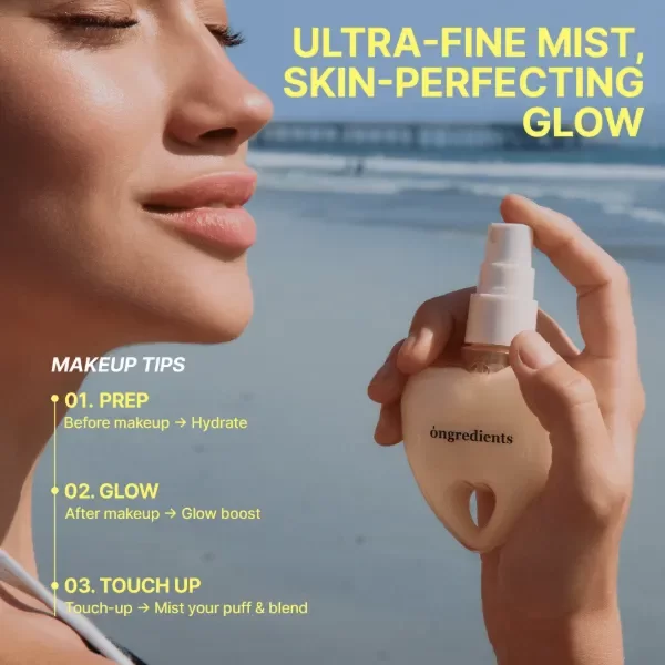 Producto - ongredients Skin Barrier Glow Mist Heart Edition 50ml - 3
