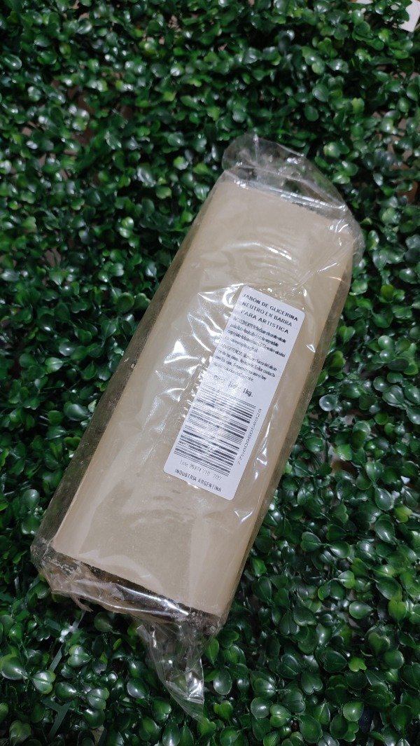Producto - Jabón de glicerina neutro 1K - 0