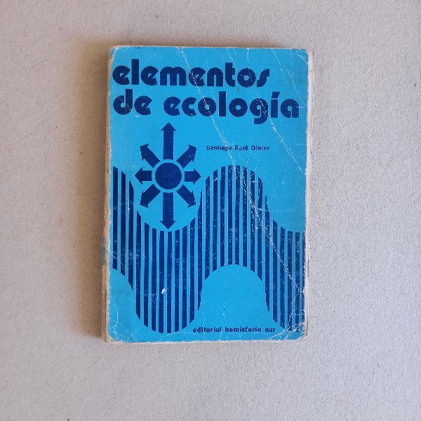Producto - Elementos de ecología, Santiago Raúl Oliver (Detalles)