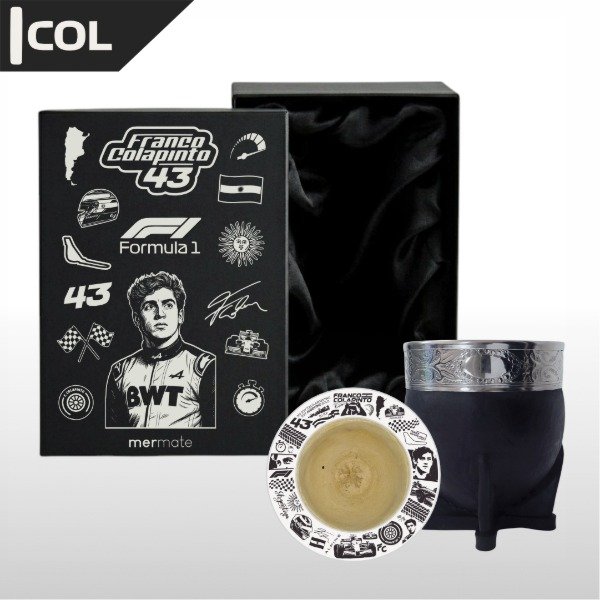 Producto - BOX MATE CON BOMBILLA Y CAJA DE PRESENTACIÓN EXCLUSIVO F1 FRANCO COLAPINTO - 5