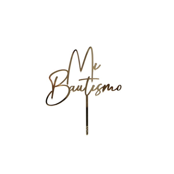 Producto - Cake Topper Mi Bautismo CT309