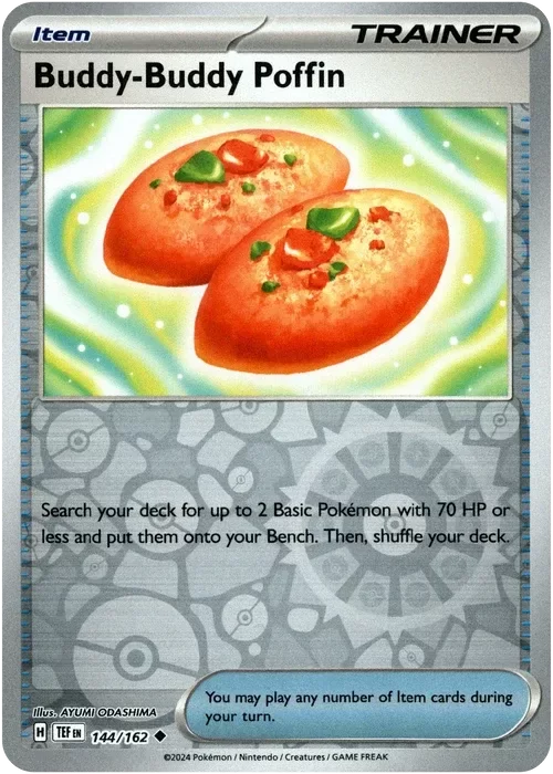 Producto - Buddy-Buddy Poffin - 144/162 - Temporal Forces - Reverse Holo