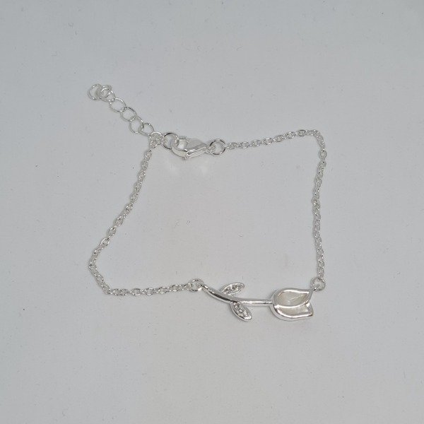 Producto - Pulsera flor nacar 19cm