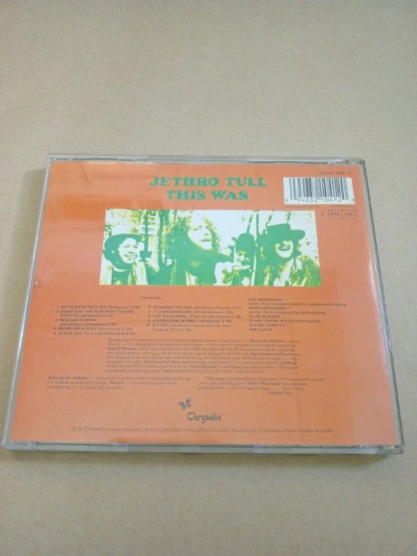 Producto - This was - Jethro Tull - Chrysalis 1968 - 1