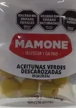 Producto - aceituna mamone verde sachet x 80 grs