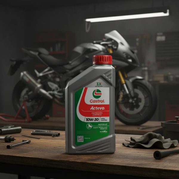Producto - ACEITE CASTROL ACTEVO 4T SEMISINTETICO 10W30 - 1