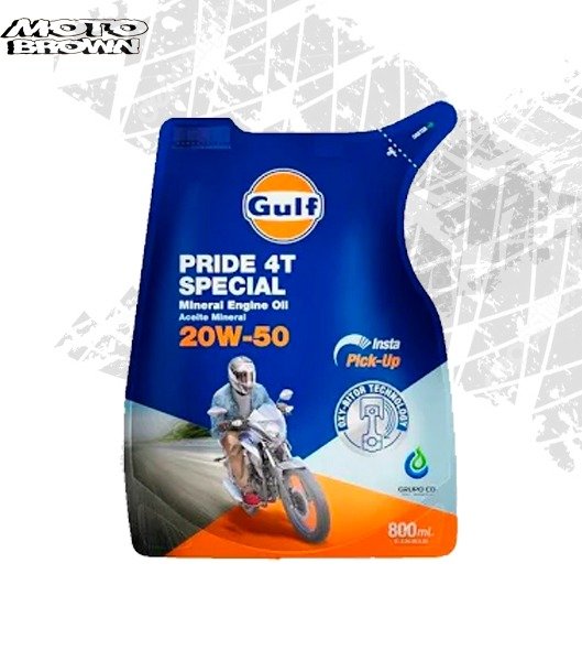 Producto - Aceite Gulf Pride 4t plus 20w50 sachet