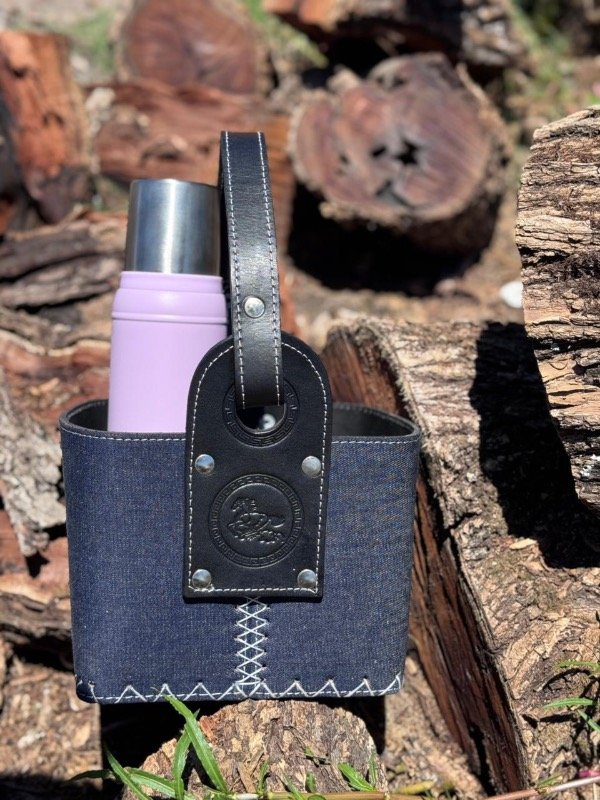 Producto - CANASTA MATERA PREMIUM CUERO+JEAN