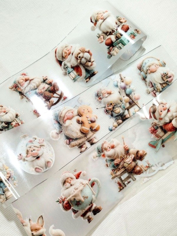 Producto - TRANSFER GLITTER ROLL NAVIDAD