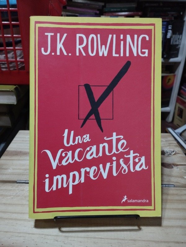 Producto - UNA VACANTE IMPREVISTA - J.K. Rowling