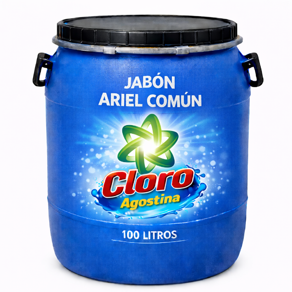 Producto - JABÓN ARIEL COMÚN X 100 Litros