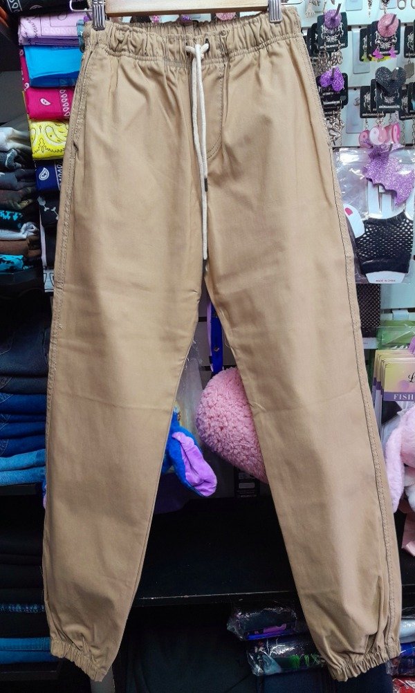 Producto - Pantalón Cargo Hippy Killer con Puño Camel