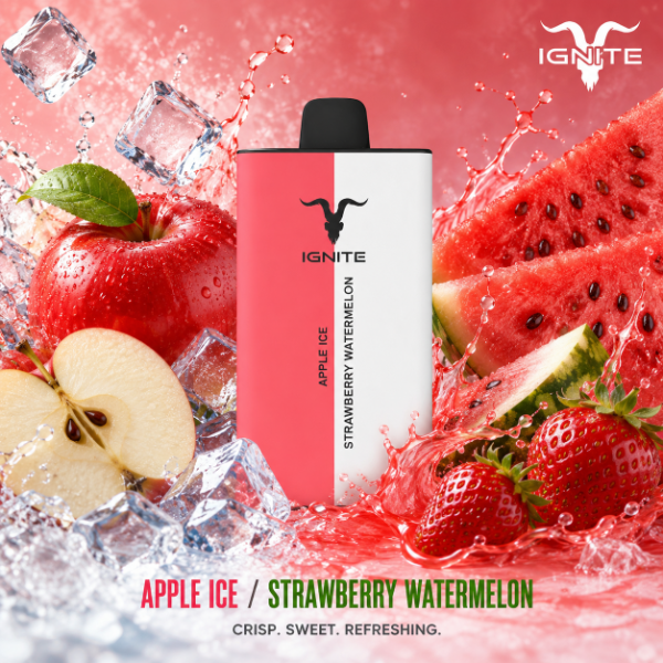 Producto - IGNITE V400 MIX APPLE ICE / STRAWBERRY WATERMELON