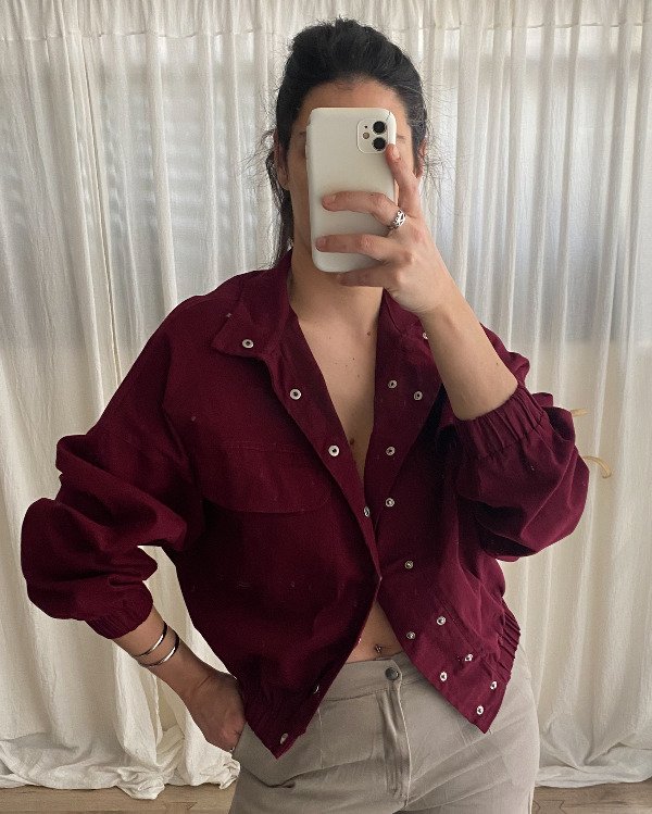 Producto - Campera Zamba Bordó - 2